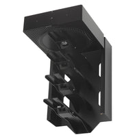 Sonos Amp x 4 Dock in black is an easy, intelligent, elegant smart home and Sonos architectural solution from Mountson Australia. Inverted mounting view.