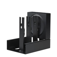 Sonos Amp x 4 Dock in black is an easy, intelligent, elegant smart home and Sonos architectural solution from Mountson Australia. Single Sonos Amp mounted view.
