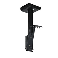 Sonos One, One SL Ceiling Bracket in black from Mountson Australia is an intelligent, secure, commercial solution for Sonos integrated businesses. Left Side View.